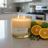 BERGAMOT YUZU CBD CANDLE
