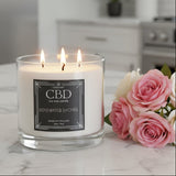 ROSEWATER LYCHEE CBD CANDLE