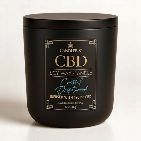 COASTAL DRIFTWOOD CBD CANDLE