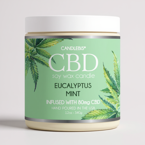 EUCALYPTUS MINT CBD CANDLE