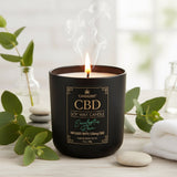 EUCALYPTUS RAIN CBD CANDLE