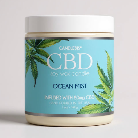OCEAN MIST CBD CANDLE