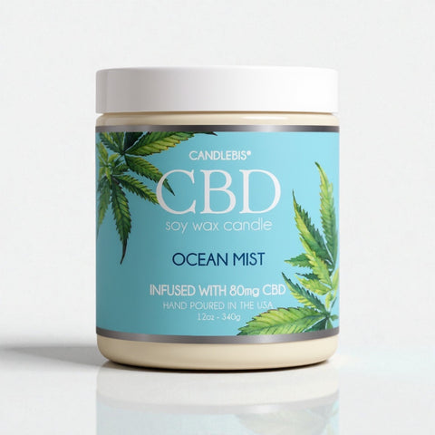 OCEAN MIST CBD CANDLE