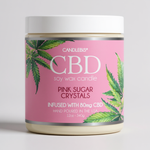 PINK SUGAR CRYSTALS CBD CANDLE