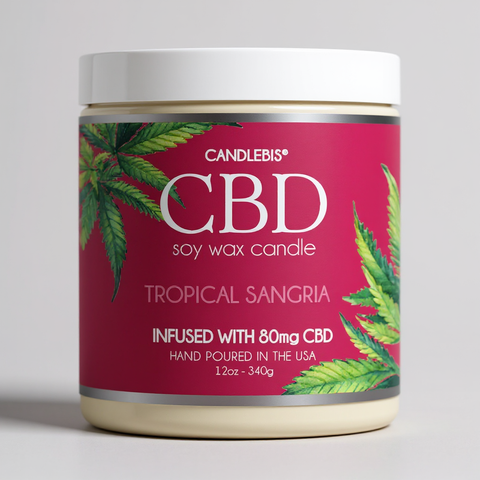 TROPICAL SANGRIA CBD CANDLE