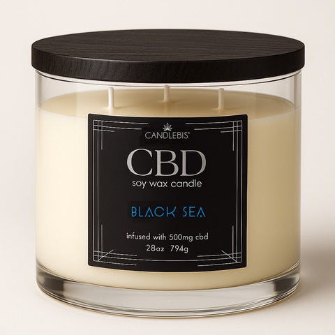 candlebis cbd candle soy wax