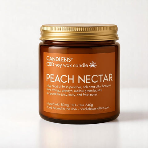 CBD soy wax candle Candlebis