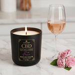 PINK PROSECCO CBD CANDLE